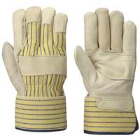 Fitter's Gloves, One Size, Grain Cowhide Palm SHE728 | Ontario Packaging