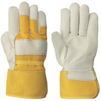 Insulated Fitter's Gloves, One Size, Grain Cowhide Palm, Boa Inner Lining SHE769 | Ontario Packaging