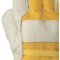 Insulated Fitter's Gloves, One Size, Grain Cowhide Palm, Boa Inner Lining SHE770 | Ontario Packaging