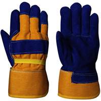 Insulated Fitter's Gloves, One Size, Split Cowhide Palm, Boa Inner Lining SHE773 | Ontario Packaging