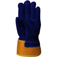 Insulated Fitter's Gloves, One Size, Split Cowhide Palm, Boa Inner Lining SHE773 | Ontario Packaging