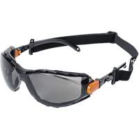 XPS502 Sealed Safety Glasses, Smoke Lens, Anti-Fog/Anti-Scratch Coating SHE970 | Ontario Packaging