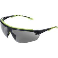 XP410 Safety Glasses, Smoke Lens, Anti-Fog/Anti-Scratch Coating SHE972 | Ontario Packaging