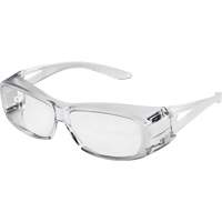 X350 OTG Safety Glasses, Clear Lens, Anti-Scratch Coating, ANSI Z87+/CSA Z94.3 SHE984 | Ontario Packaging