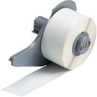 All-Weather Permanent Adhesive Label Tape, Vinyl, White, 1" Width Ontario Packaging