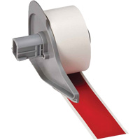All-Weather Permanent Adhesive Label Tape, Vinyl, Red, 1" Width Ontario Packaging