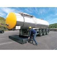 Ultra-Tanker Berm, 374 US gal. Capacity, 5' W x 10' L x 12" H, Foam Wall Ontario Packaging