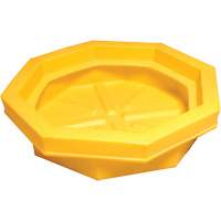 Ultra-Drum Tray&reg; without Grating, 32" L x 32" W x 8.1" H, 22.8 US gal. Spill Capacity Ontario Packaging