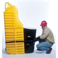 Drum Dolly, 26.5" L x 26.5" W x 5" H, 800 US gal. Spill Cap. Ontario Packaging