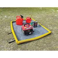 Small Ultra-Filter Pad, 0.8 US gal. Capacity, 2.5' W x 2' L x 3" H, Foam Wall Ontario Packaging