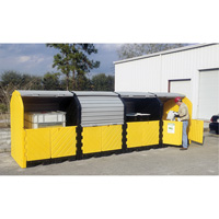 P16 Plus Ultra-Hard Top Spill Pallets sans drain, 250" lo x 79" la x 62" h, Capacit&eacute; de charge 9000 lb Ontario Packaging
