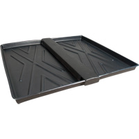 Double-Tray Ultra-Rack Containment Tray&reg;, 48" L x 44" W x 2.8" H, 16 US gal. Spill Capacity Ontario Packaging