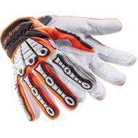 Chrome SLT<sup>®</sup> Oasis 4073 Impact Gloves, 6/X-Small, Goatskin Palm, Hook & Loop Cuff SHG218 | Ontario Packaging