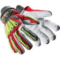 Chrome SLT<sup>®</sup> Winter 4073W Impact Gloves, 6/X-Small, Goatskin Palm, Knit Wrist Cuff SHG225 | Ontario Packaging