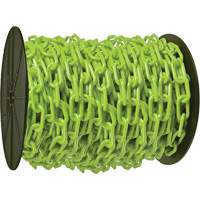 Heavy-Duty Plastic Safety Chain, Green SHH036 | Ontario Packaging