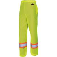 5670 Traffic Safety Pants, Polyester, 2X-Small/X-Small, High Visibility Lime-Yellow Ontario Packaging