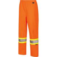 5627W Women's Waterproof Bib Pants, Polyester/Polyurethane, X-Small, High Visibility Orange Ontario Packaging