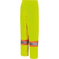 5629W Women's Waterproof Bib Pants, Polyester/Polyurethane, X-Small, High Visibility Lime-Yellow Ontario Packaging