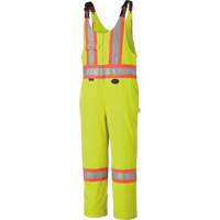 6616T High-Visibility Heavy-Duty Overalls, Poly-Cotton, 40 (Tall), High Visibility Lime-Yellow Ontario Packaging