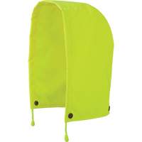 5401H Capuchon pour manteau de s&eacute;curit&eacute; imperm&eacute;able haute visibilit&eacute; ind&eacute;chirable en 300D trilob&eacute;, Jaune lime haute visibilit&eacute;, Polyester Ontario Packaging