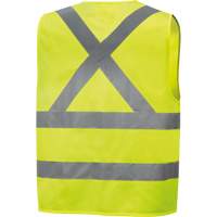 6886 High-Visibility Tricot Safety Vest, High Visibility Lime-Yellow, Small, Polyester Ontario Packaging