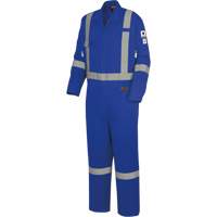 7709A "The Rock" FR-Tech&reg; High Visibility FR/Arc Rated Coveralls, Size 36, Royal Blue, 10 cal/cm² Ontario Packaging
