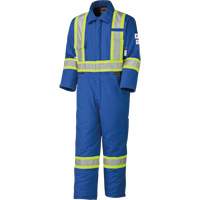 High Visibility FR Rated & Arc Rated Safety Coveralls, Size Small, Royal Blue, 58 cal/cm² SHI238 | Ontario Packaging