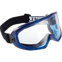 SuperBlast Safety Goggles, Clear Tint, Nylon Band SHI455 | Ontario Packaging