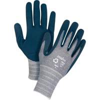 Eco-Friendly Lightweight Coated Gloves, 7, Foam Nitrile Coating, 15 Gauge, Polyester/RPET Shell Ontario Packaging