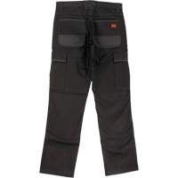 Pantalon de travail WP100, Coton/Spandex, Noir, Taille 0, Entrejambe 30 SHJ108 | Ontario Packaging