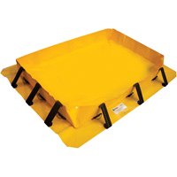 Stinger Yellow Jacket Snap-Up Spill Berm, 180 US gal. Spill Capacity, 8' L x 6' W x 8" H SHJ238 | Ontario Packaging