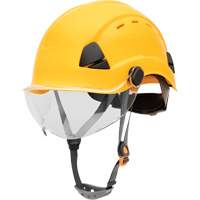 Fibre Metal Safety Helmet, Non-Vented, Ratchet, Yellow SHJ272 | Ontario Packaging