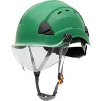 Fibre Metal Safety Helmet, Non-Vented, Ratchet, Green SHJ274 | Ontario Packaging