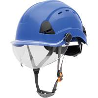 Fibre Metal Safety Helmet, Non-Vented, Ratchet, Dark Blue SHJ278 | Ontario Packaging