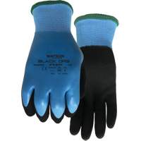 Stealth Black Ops Water-Resistant Gloves, Size Small, 15 Gauge, Rubber Latex Coated, Polyester/Glass Fibre Shell, ASTM ANSI Level A4 SHJ442 | Ontario Packaging