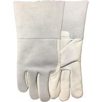 2757E Fabulous Fabricator Fitter's Gloves, Small, Grain Cowhide Palm, Cotton Fleece Inner Lining SHJ471 | Ontario Packaging