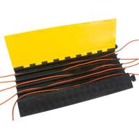 Polyurethane Cable Protector, 5 Channels, 35.43" L x 19.69" W x 2" H Ontario Packaging