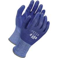 Cut-X Cut-Resistant Gloves, Size 7, 18 Gauge, Silicone Coated, HPPE Shell, ASTM ANSI Level A9 SHJ645 | Ontario Packaging