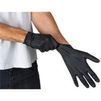 Vending Pack Disposable Gloves, Small, Nitrile, 5-mil, Powder-Free, Black, Class 2 Ontario Packaging