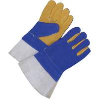 Lined Welder's Gloves with 5" Cuff, Split Cowhide, Size 2X-Large Ontario Packaging