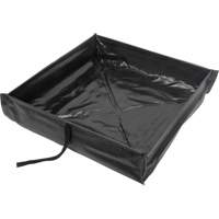 Berme de confinement des d&eacute;versements repliable &agrave; rouler, Capacit&eacute; 15 gal. US, 2' la x 2' lo x 6" h Ontario Packaging