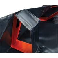 Berme d&eacute;ployable &agrave; mur IBX, Capacit&eacute; 268 gal. US, 6' la x 6' lo x 12" h, Support &agrave; encliqueter Ontario Packaging