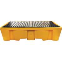 Double IBC Spill Pallet, 317 US gal. Spill Capacity, 89" x 57" x 23" Ontario Packaging
