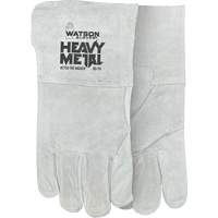 The Hacker Welding Gloves, Split Cowhide, Size One Size Ontario Packaging