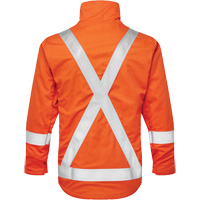 UltraSoft&reg; 7 oz. Skyline Summer Bomber Jacket, Small, High Visibility Orange Ontario Packaging