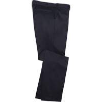 Industrial Work Pants, Cotton, Navy Blue, Size 28, 30 Inseam Ontario Packaging