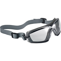 Cobra TPR Compact Safety Goggles, Clear Lens, Anti-Fog/Anti-Scratch, Closed Vent Ontario Packaging