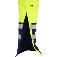 Bisley&reg; Extreme Cold Bib Overall, Polyester, Small, High Visibility Lime-Yellow Ontario Packaging