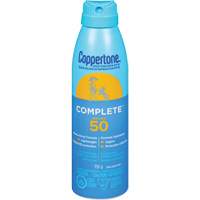 Protection solaire compl&egrave;te Coppertone, FPS 50, Vaporisateur Ontario Packaging
