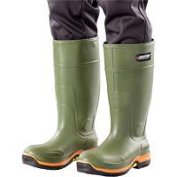 Bottes de s&eacute;curit&eacute; Hercules pour hommes, Polyur&eacute;thane thermique, Embout Aluminium, Pointure 4, Semelle R&eacute;sistant aux perforations Ontario Packaging